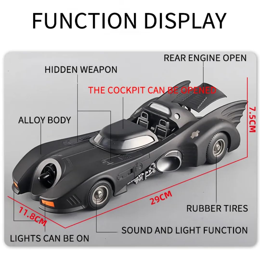 1989-Batmobile Scale Model 1:24